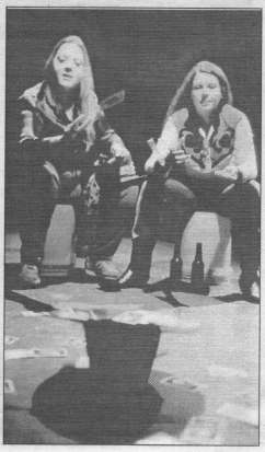 Silver and Engela from the Cronicle newspaper.