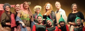 Elves and the
                  Shoemaker cast EASY Theatre