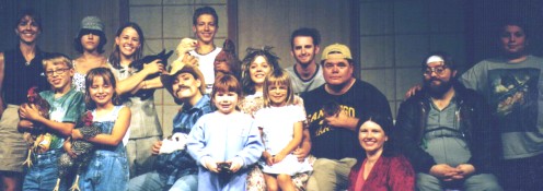 Cast and a friend or two