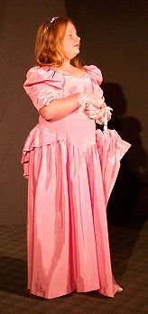 Rachel as the Princess