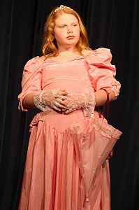 Rachel as the Red Princess