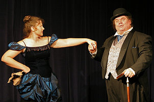 Engela and john as Maggie and Johnathan