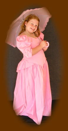 Rachel as the Red Princess
