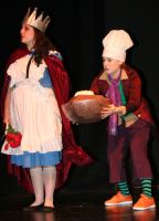 Wonderland photo of
                  Stephanie and Chrystina by R. Thompson